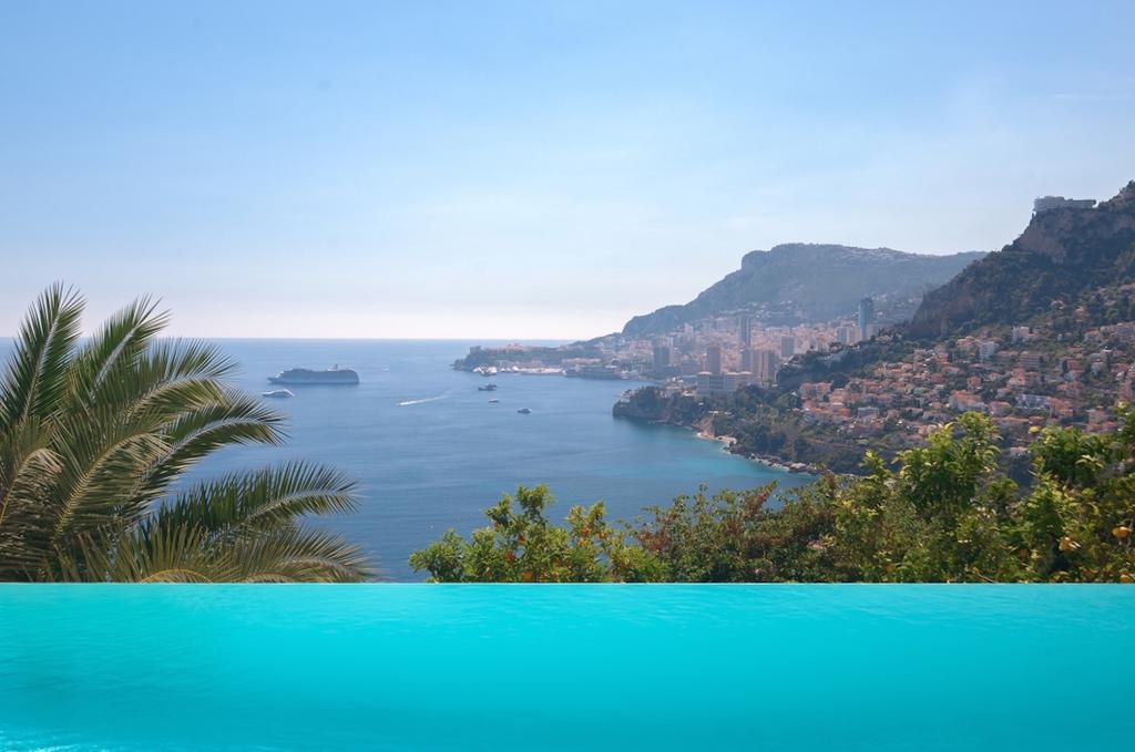 Luxurious Villa Overlooking Monaco روكوبرُن كاب مارتي المظهر الخارجي الصورة