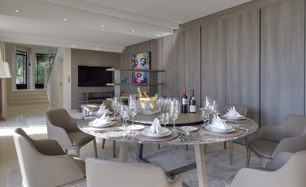 Luxurious Villa Overlooking Monaco روكوبرُن كاب مارتي المظهر الخارجي الصورة