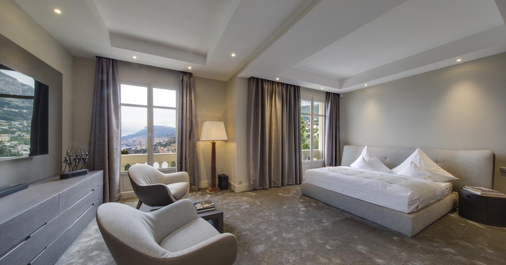 Luxurious Villa Overlooking Monaco روكوبرُن كاب مارتي المظهر الخارجي الصورة