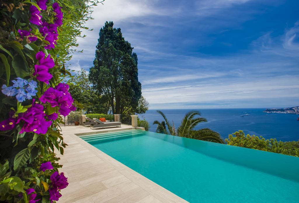 Luxurious Villa Overlooking Monaco روكوبرُن كاب مارتي المظهر الخارجي الصورة