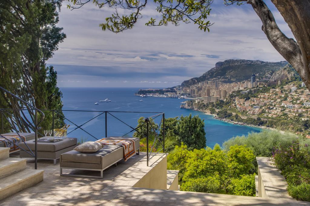 Luxurious Villa Overlooking Monaco روكوبرُن كاب مارتي المظهر الخارجي الصورة